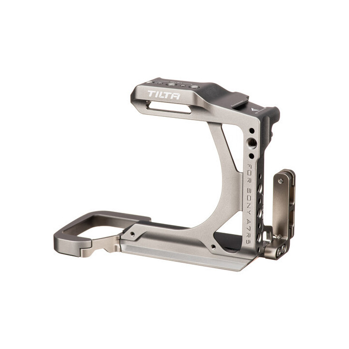 Tilta TA-T46-HCC-TG - Half Camera Cage for Sony a7R V - Titanium Gray