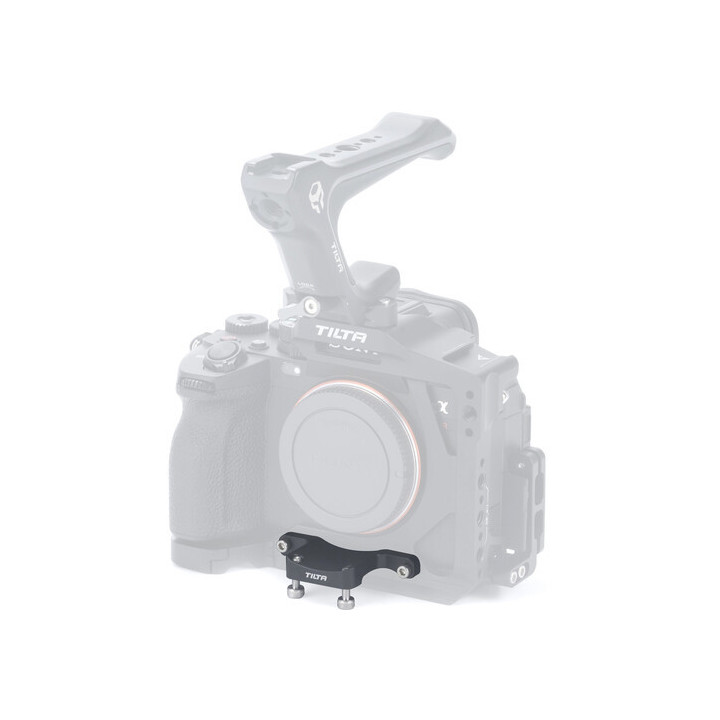 Tilta TA-T46-LAS2-B - PL to E Mount Lens Adapter Support for Sony a7R V Half Cage - Black