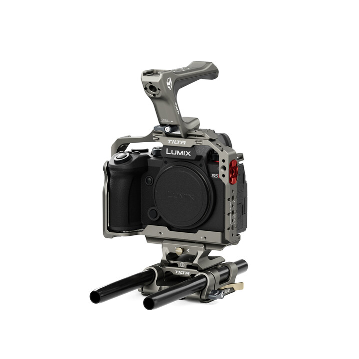 Tilta TA-T50-A-TG - Tilta Panasonic S5 II/IIX Basic Kit - Titanium Gray