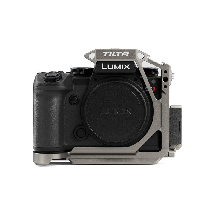 Tilta TA-T50-HCC-TG - Half Camera Cage for Panasonic S5 II/IIX - Titanium Gray