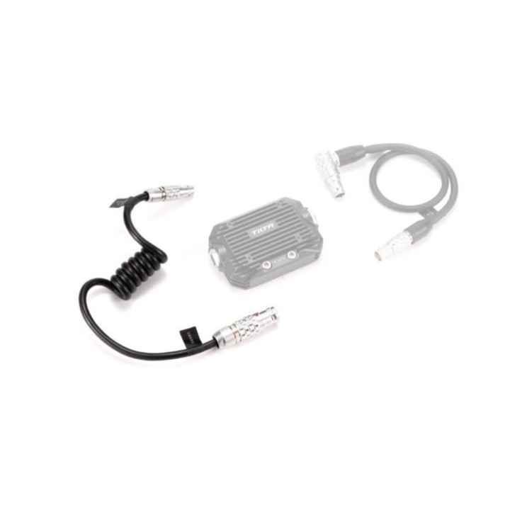 Tilta TCB-4LEM-8LEF - 4-Pin Male to 8-Pin Female Coiled Power Cable