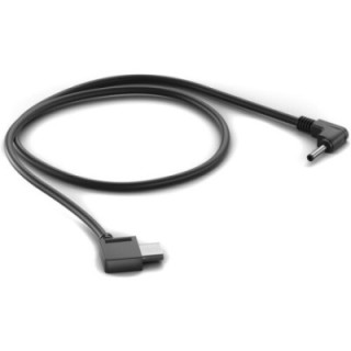 Tilta TCB-USBC2-DCM13-40 - 12V Right Angle USB-C to 3.5/1.35mm DC Male Power Cable (40cm)