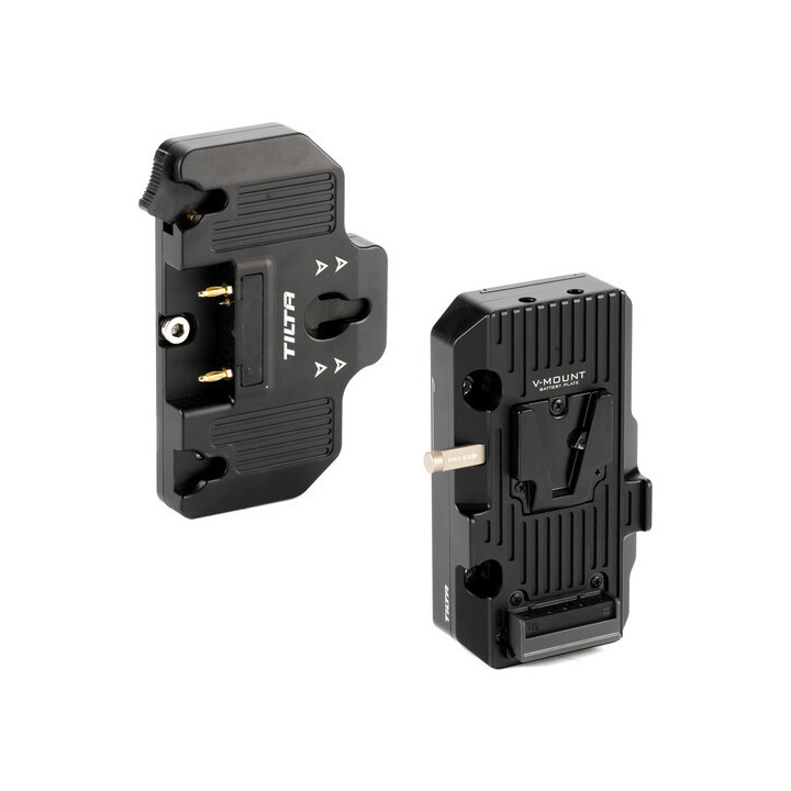 Tilta TGA-HRM-BTP-AB - Battery Plate for DJI High-Bright Remote Monitor - Gold Mount