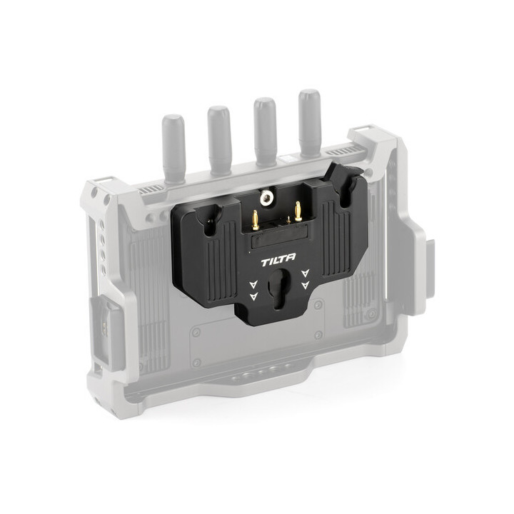 Tilta TGA-HRM-BTP-AB - Battery Plate for DJI High-Bright Remote Monitor - Gold Mount