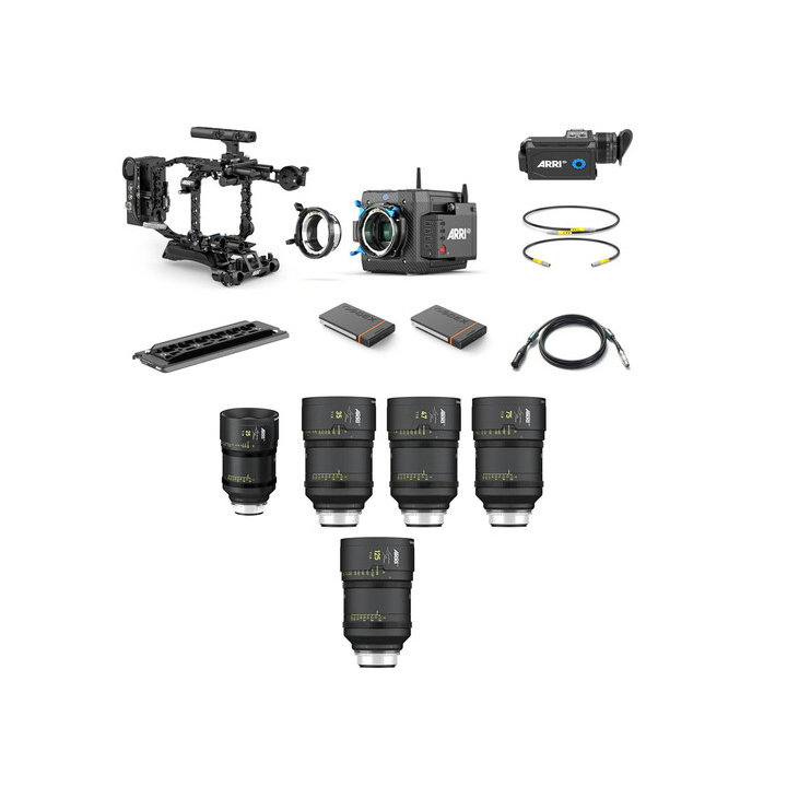 Arri K0.0048007 - 5x Signature Primes (F) & ALEXA Mini LF Ready to Shoot Set B