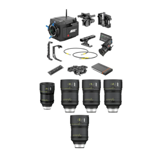 Arri K0.0048008 - 5x Signature Primes (F) & ALEXA Mini LF Ready to Shoot Set Gold