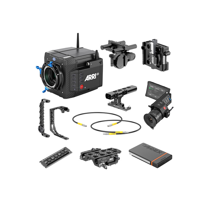 Arri K0.0048008 - 5x Signature Primes (F) & ALEXA Mini LF Ready to Shoot Set Gold