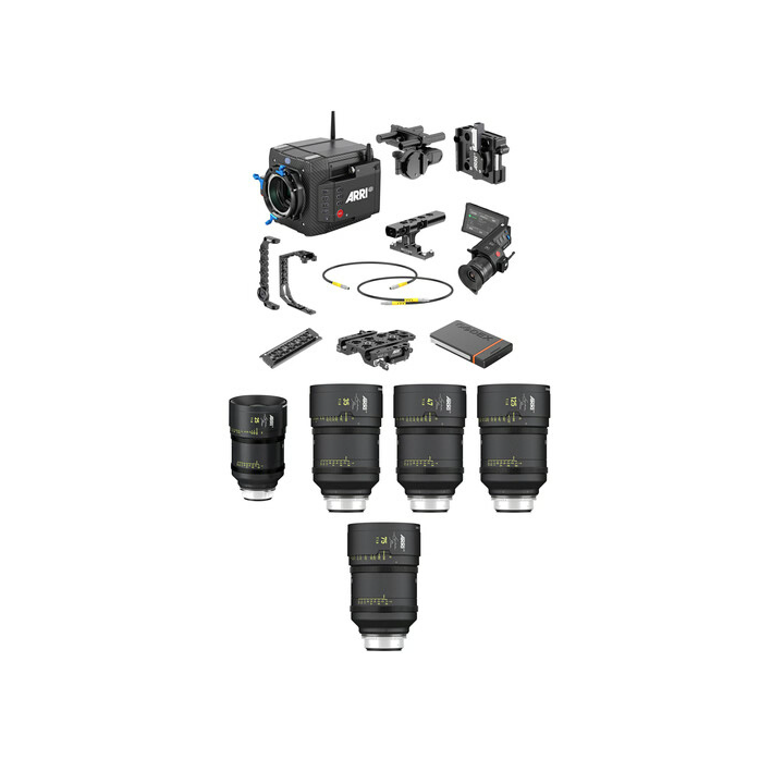 Arri K0.0048009 - 5x Signature Primes (F) & ALEXA Mini LF Ready to Shoot Set V