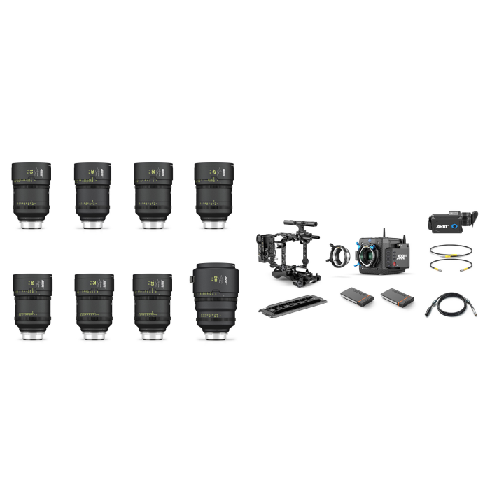 Arri K0.0048022 - 8x Signature Primes (M) & ALEXA Mini LF Ready to Shoot Set B