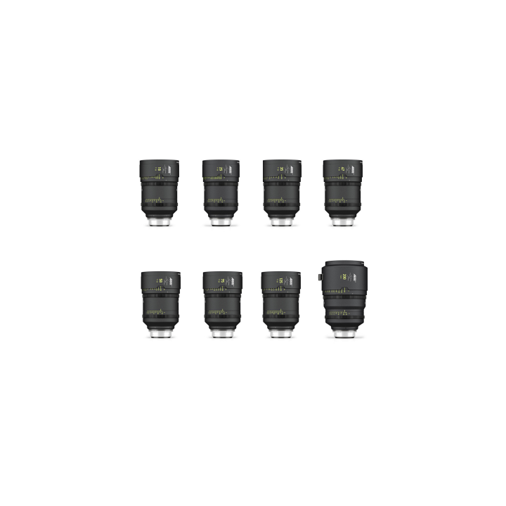 Arri K0.0048023 - 8x Signature Primes (M) & ALEXA Mini LF Ready to Shoot Set Gold