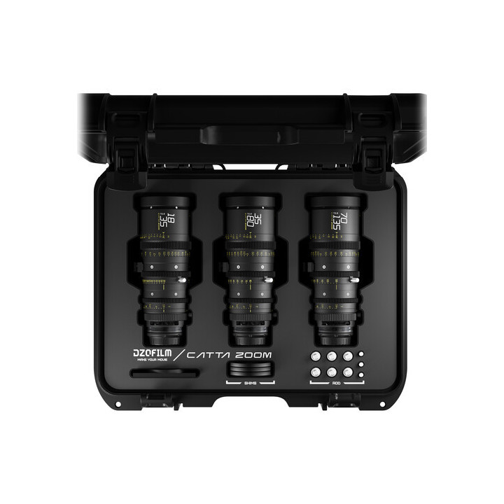 DZOFilm DZO-FFCatta2E3-BLK - Catta Zoom 3-Lens Kit Black
