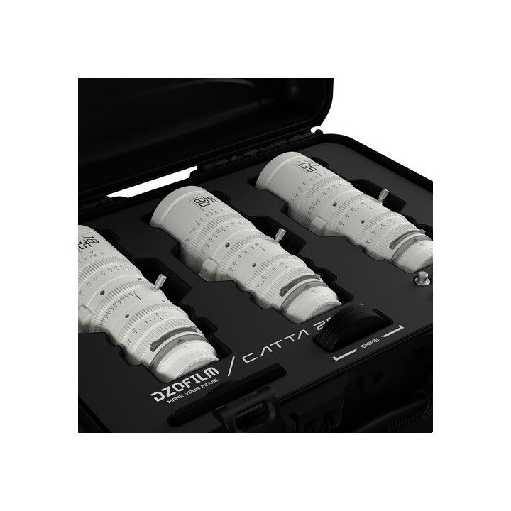 DZOFilm DZO-FFCatta2E3-WH - Catta Zoom 3-Lens Kit White