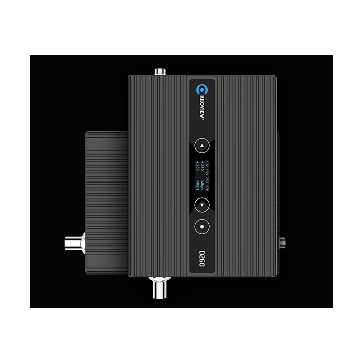 Kiloview D260 - NDI|HX, SRT, RTSP, RTMP, HLS to SDI and HDMI decoder