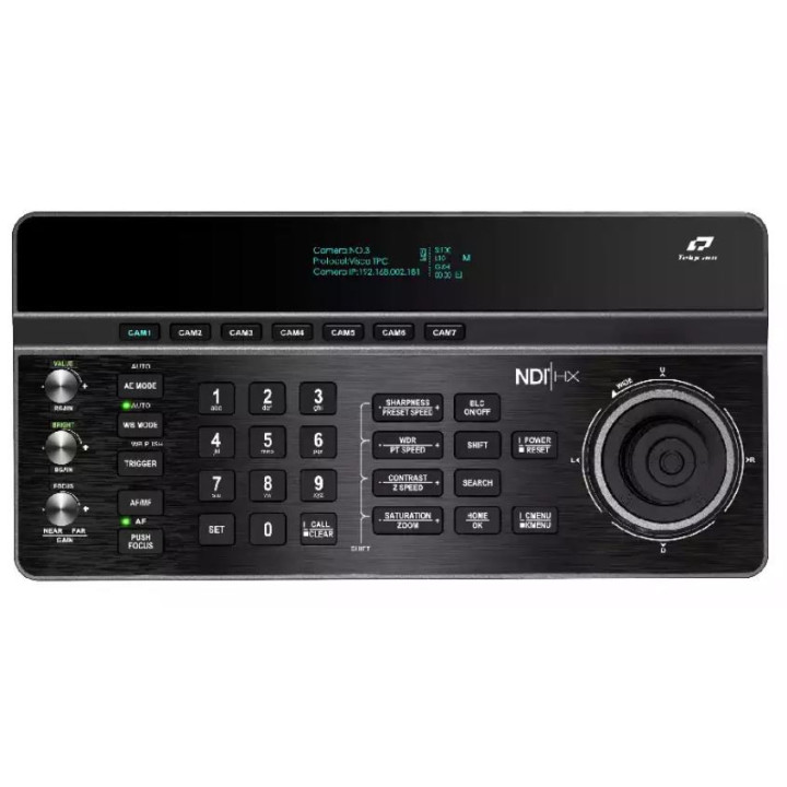 Telycam TLC-50TCB - V-Joy PTZ Remote, Black