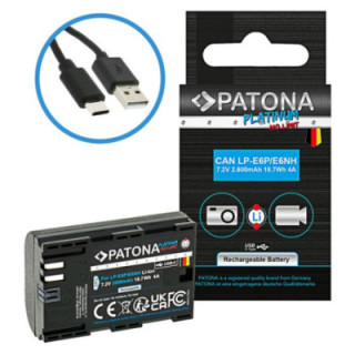 Patona 1361 - Platinum Canon LP-E6NH USB-C Input