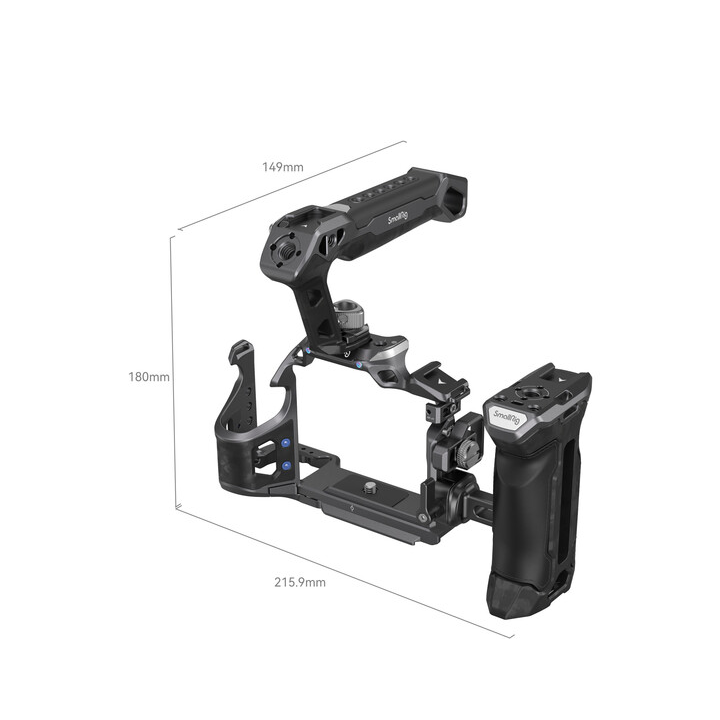 SmallRig 3710 - Rhinoceros Advanced Cage Kit for Sony Alpha 7R V / Alpha 7 IV / Alpha 7S III 3710