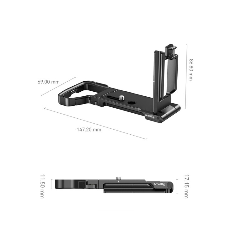 SmallRig 3984 -  Foldable L-Shape Mount Plate for Sony Alpha 7R V / Alpha 7 IV / Alpha 7S III 3984