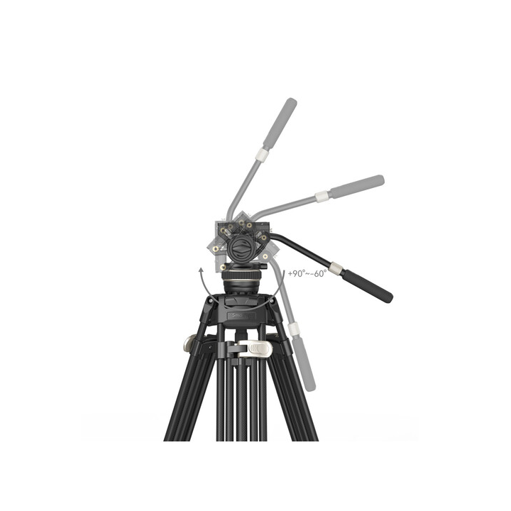 SmallRig 3989 - FreeBlazer Heavy-Duty Carbon Fiber Tripod System