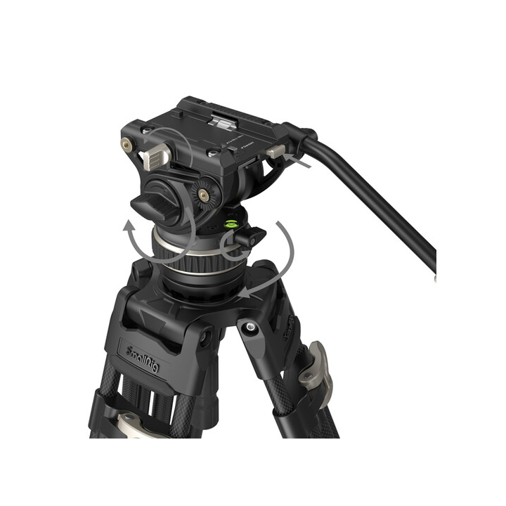 SmallRig 3989 - FreeBlazer Heavy-Duty Carbon Fiber Tripod System