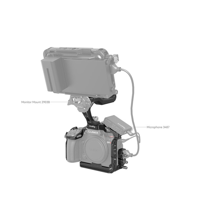 SmallRig 4024 - Black MambaCage Kit for Panasonic LUMIX S5 II / S5 IIX