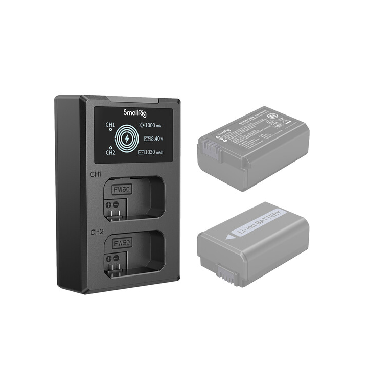 SmallRig 4081 - NP-FW50 Camera Battery Charger