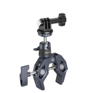SmallRig 4102B - Super Clamp with 360° Ball Head and GoPro-Style Mount