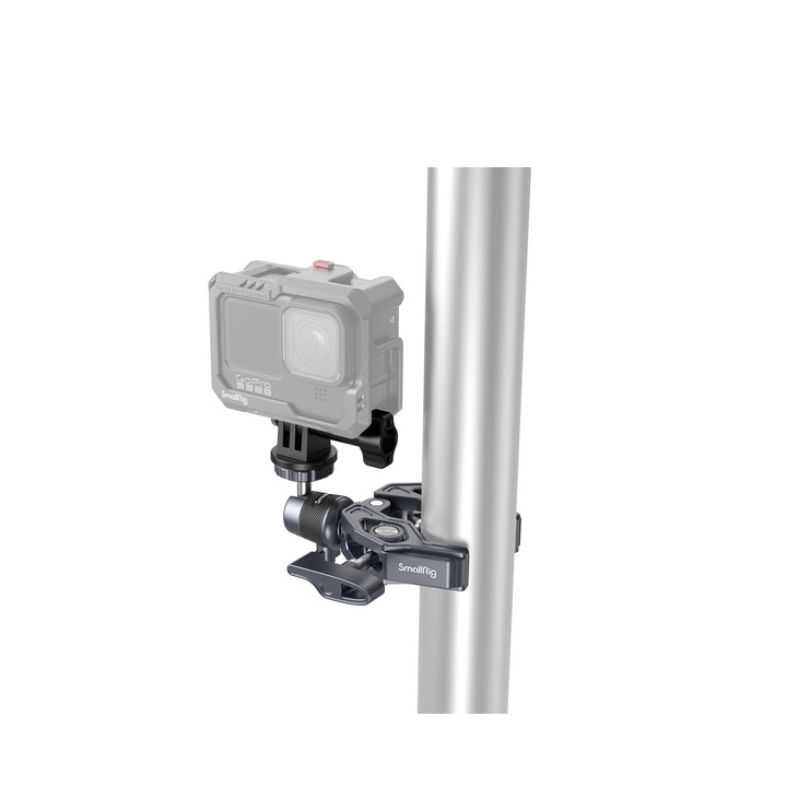 SmallRig 4102B - Super Clamp with 360° Ball Head and GoPro-Style Mount