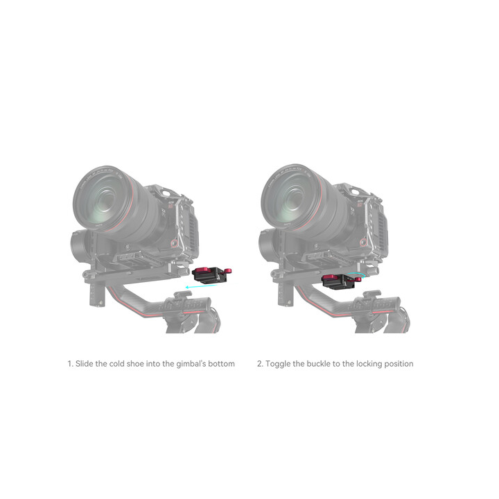 SmallRig 4189 - Battery/Power Supply Mounting Plate for DJI RS Stabilizers