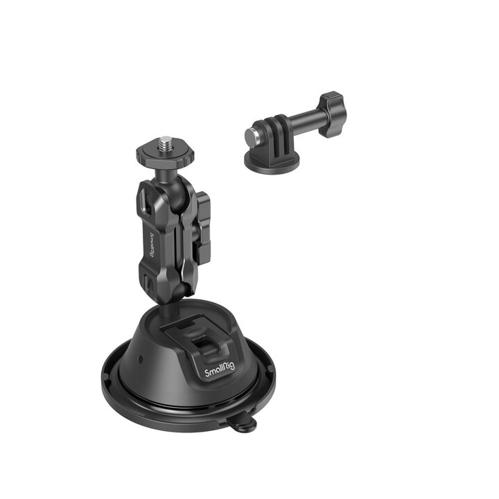 SmallRig 4193 - Portable Suction Cup Mount Support for Action Cameras SC-1K 4193