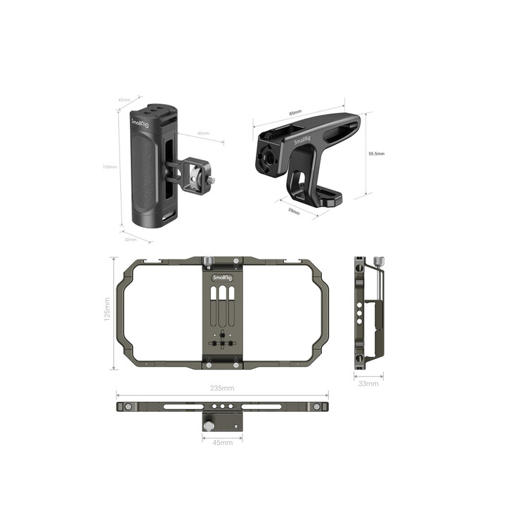 SmallRig 3155B - Universal Mobile Phone Handheld Video Rig Kit