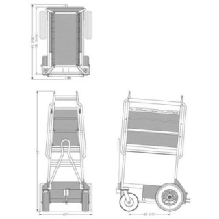 Magliner GE-17 - C-Stand/Combo Utility Cart