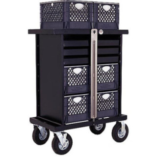 Magliner SB-04V - 4-Crate Vertical Set Box Cart
