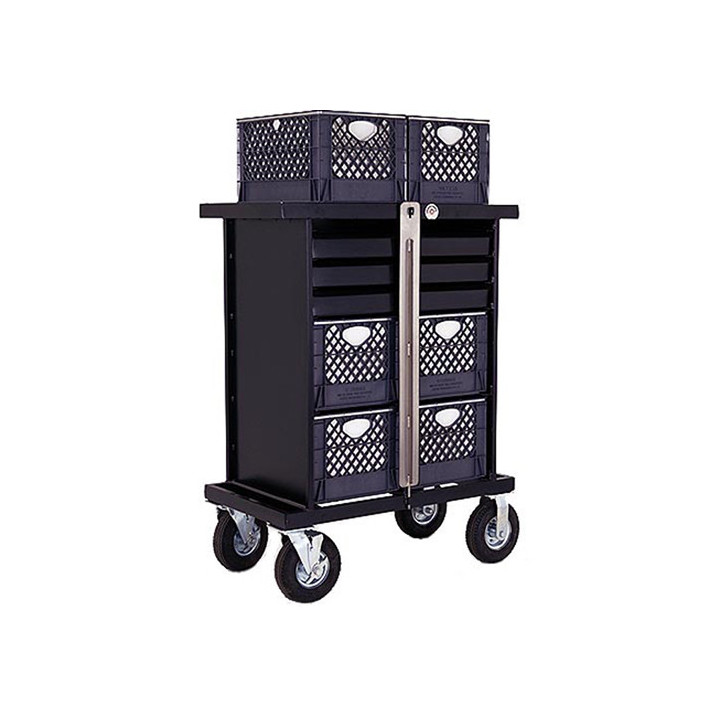 Magliner SB-04V - 4-Crate Vertical Set Box Cart