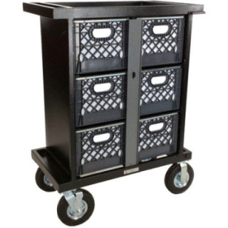 Magliner SB-06V - 6-Crate Vertical Set Box Cart