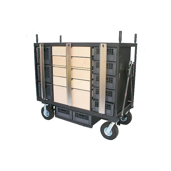 Magliner SB-08 PS - 8-Crate Set Box Platinum