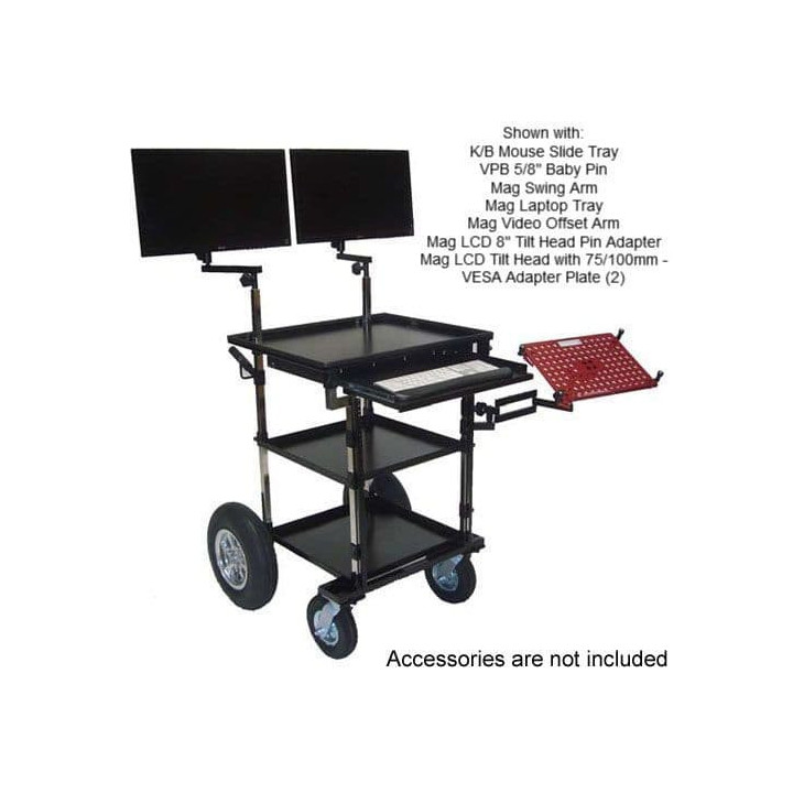 Magliner TR-01 EFX-8 - Video EFX Transformer Cart with 8" Wheels