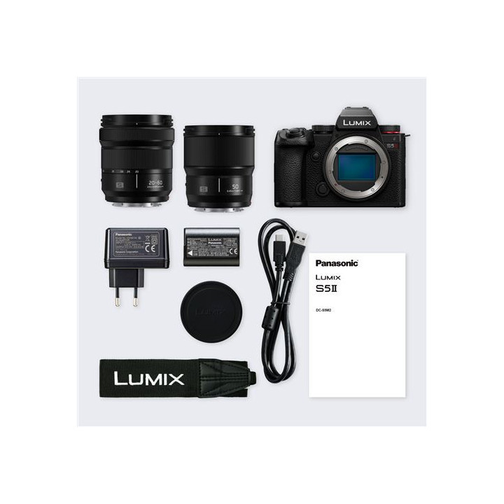 Panasonic DC-S5M2WE - Lumix S5M2 Kit 20-60mm +50mm
