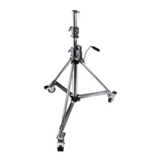 Kupo 485 - Heavy Duty Wind Up Low Base Stand W/ Braked Caster