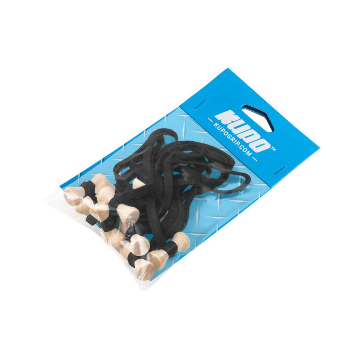Kupo BG5006BK - Elastic Cable Tie(10pcs) - black
