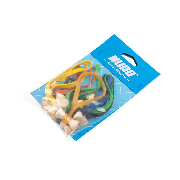 Kupo BG5006M - Elastic Cable Tie(10pcs) - mixed