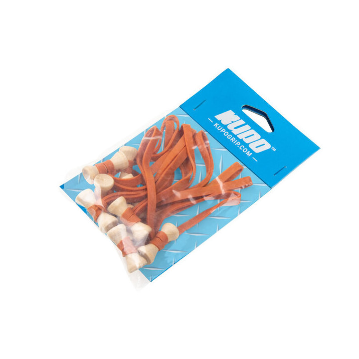 Kupo BG5006O - Elastic Cable Tie(10pcs) - orange