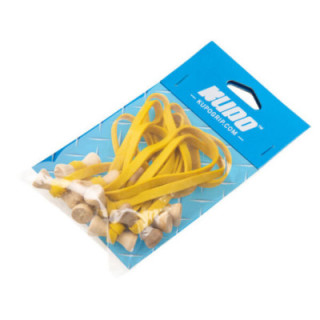 Kupo BG5006Y - Elastic Cable Tie(10pcs) - yellow