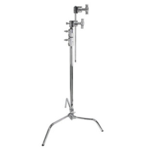 Kupo CS-20MK - 20" C Stand W/ Sliding Leg Kits (Silver)