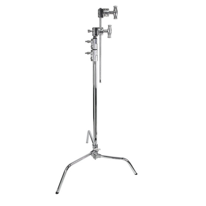 Kupo CS-20MK - 20" C Stand W/ Sliding Leg Kits (Silver)