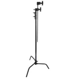 Kupo CS-40MKB - 40" C Stand W/ Sliding Leg Kits (Black)