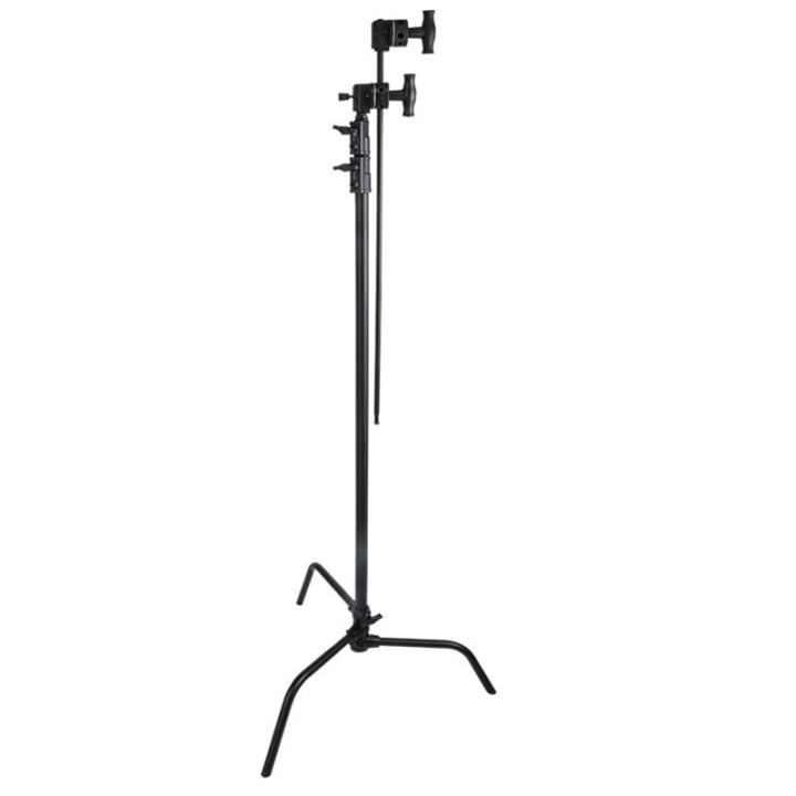 Kupo CS-40MKB - 40" C Stand W/ Sliding Leg Kits (Black)