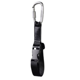 Kupo GT-2540BK - Gaffers Tape Holder Nylon Strap With Spring Hook Spring Hook