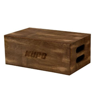 Kupo KAB-008-BST - Kupo Brown Stained Apple Box- Full 20"X12"X8"