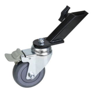 Kupo KC-100M - 41 Degree Caster Adapter for 25mmx25mm Stand Leg W/caster (Set of 3)