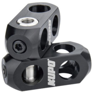 Kupo KCP-198 - Dual Multio 5/8" Receiver Swiver ConnectorDual Multio 5/8" Receiver Swiver Connector